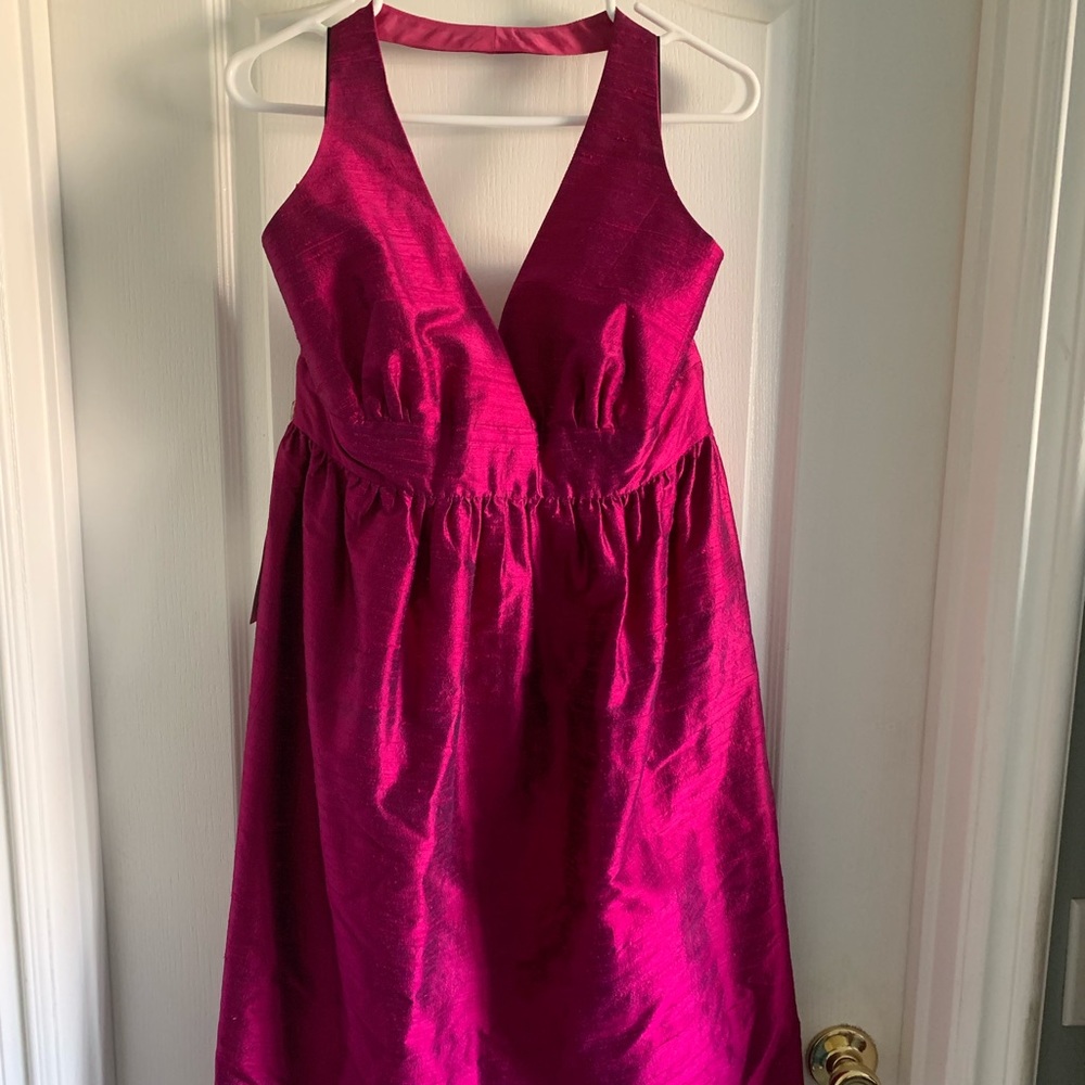 MAKE OFFER! Anna Elyse halter dress NWT {Sz. 12}